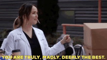Greys Anatomy Jo Wilson GIF - Greys Anatomy Jo Wilson You Are Truly Madly Deeply The Best GIFs