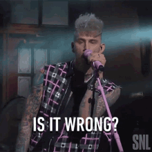 is it wrong machine gun kelly my exs best friend song saturday night live tell me if its wrong
