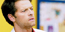 Castiel Misha GIF - Castiel Misha Collins GIFs