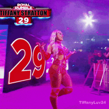 Tiffany Stratton Royal Rumble GIF - Tiffany Stratton Royal Rumble 2024 GIFs
