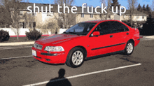 Shut The Fuck Up Car Spin Volvo GIF - Shut The Fuck Up Car Spin Volvo GIFs