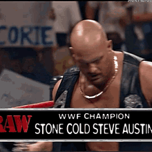 Stone Cold Steve Austin Wwe Champion GIF - Stone Cold Steve Austin Wwe Champion Entrance GIFs