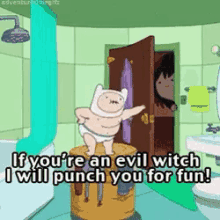 Punch Adventure Time GIF