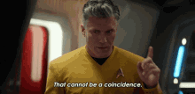 that cannot be a coincidence captain christopher pike anson mount star trek strange new worlds there can be no coincidence