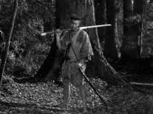Toshiro Mifune Seven Samurai GIF - Toshiro Mifune Seven Samurai Kikuchiyo GIFs