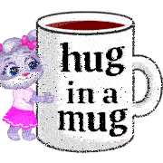 Hug In A Mug Morning Sticker - Hug In A Mug Morning Ccoffee Time Stickers