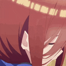 a close up of a person 's hair with a few lines on it .