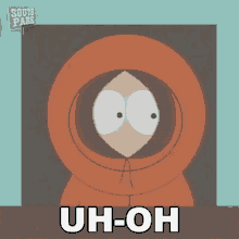 Uh Oh Kenny Mccormick GIF - Uh Oh Kenny Mccormick South Park GIFs