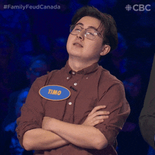 Thinking Family Feud Canada GIF - Thinking Family Feud Canada Pondering GIFs