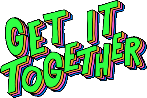 Get It Together Organized Sticker - Get It Together Organized In Order Stickers