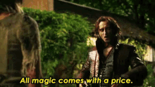 All Magic Comes With A Price - Once Upon A Time GIF - Ouat Once Upon A Time Rumpelstiltskin GIFs