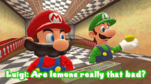 Smg4 Luigi GIF - Smg4 Luigi Are Lemons Really That Bad GIFs