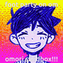 Foot Party Omori Sandbox GIF - Foot Party Omori Sandbox Omori GIFs