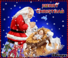 Pai Natal Eo Menino Merry Christmas GIF - Pai Natal Eo Menino Merry Christmas Seasons Greetings GIFs