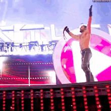 Seth Rollins Wwe Champion GIF - Seth Rollins Wwe Champion Wrestle Mania GIFs