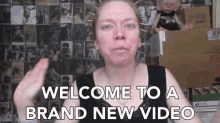 Welcome To A Brand New Video Welcome GIF - Welcome To A Brand New Video Welcome Intro GIFs