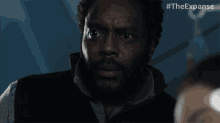 Shocked Col Frederick Lucius Johnson GIF - Shocked Col Frederick Lucius Johnson The Expanse GIFs