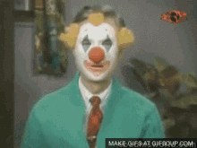 Mr Rogers Clown GIF - Mr Rogers Clown Mask GIFs