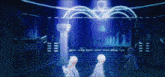 a boy and a girl are standing next to each other