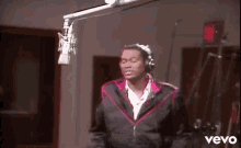 (Bhm) Luther Vandross - Never Too Much GIF - Luther Vandross Recording Singing GIFs