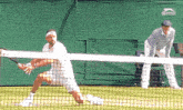 Grigor Dimitrov Forehand On Knees GIF - Grigor Dimitrov Forehand On Knees Tennis GIFs