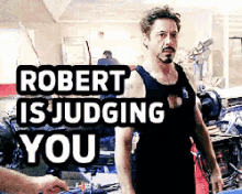Robert Downey Jr Judging You GIF - Robert Downey Jr Judging You GIFs