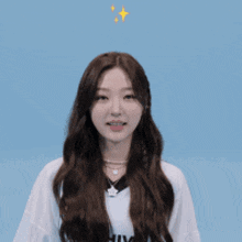 a woman wearing a white shirt that says argentina on it