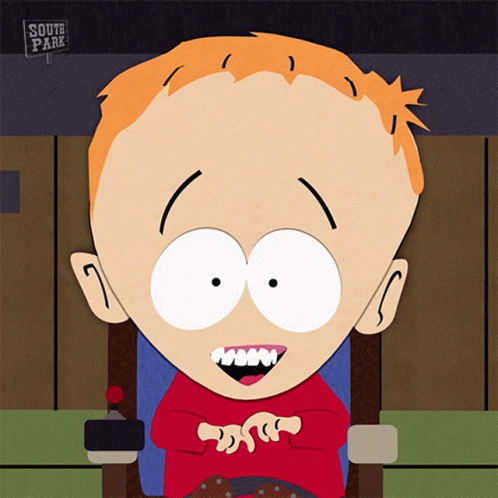 Happy Timmy Burch GIF - Happy Timmy Burch South Park GIFs