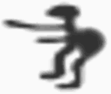 a black and white image of a shadow on a white background