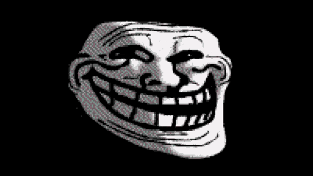 To everyone feeling depressed. Heres a picture of a happy Trollface.