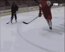 hockey sports ice closefight