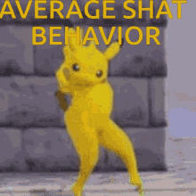 Shat Pikachu GIF - Shat Pikachu Averageshatbehavior GIFs