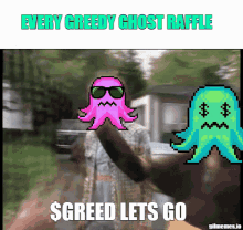 Greedy Ghost Greedy GIF - Greedy Ghost Greedy Ghost GIFs