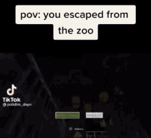 Escaped The Zoo GIF - Escaped The Zoo GIFs