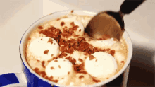 Hot Chocolate Marshmallow GIF - Marshmallows Hot Chocolate Thanksgiving Drink GIFs