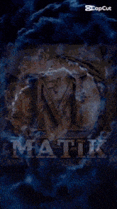a poster that says ' matik ' at the top of it