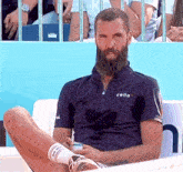 Benoit Paire Heavy Breathing GIF - Benoit Paire Heavy Breathing Out Of Breath GIFs