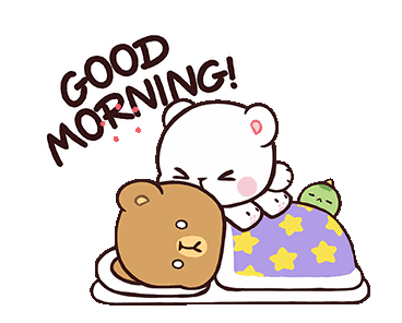 Kiss Good Morning Sticker - Kiss Good Morning Stickers