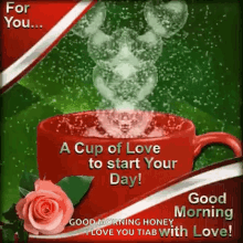 Good Morning Cup Of Love GIF