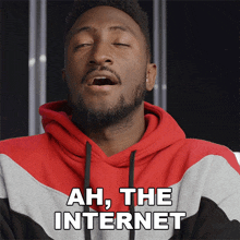 Ah The Internet Marques Brownlee GIF - Ah The Internet Marques Brownlee Classic Online Behavior GIFs