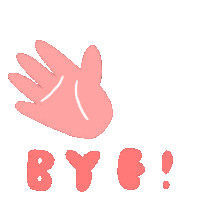 Bye Goodbye Sticker - Bye Goodbye See You Later Stickers