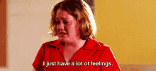 When Ur Friend Says You'Re Being Emotional GIF - Meangirls Feelings Allthefeels GIFs