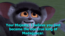 All Hail King Julien Maurice GIF - All Hail King Julien Maurice Your Majesty GIFs