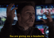Fitz Headache You Are Giving Me A Headache GIF - Fitz Headache You Are Giving Me A Headache Giving Me A Headache GIFs