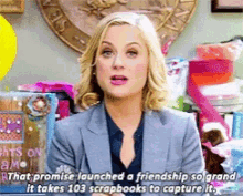 Leslie Knope Scrap Booking GIF - Leslie Knope Scrap Booking Parks And Rec GIFs
