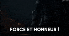 Force Et Honneur Chevalier GIF - Force Et Honneur Force Honneur GIFs