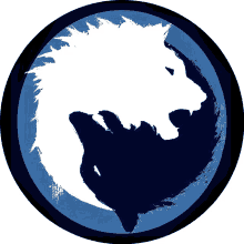 wolves yinyang logo cool