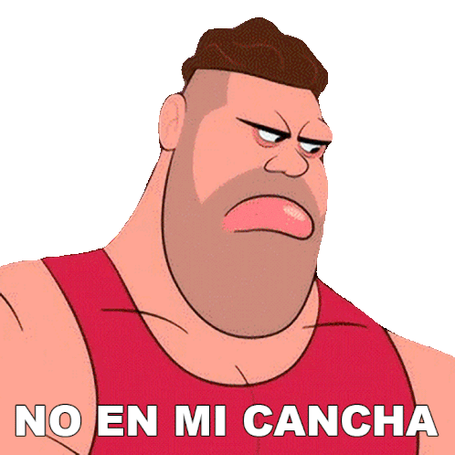 No En Mi Cancha Don Sticker - No En Mi Cancha Don Looney Tunes Stickers