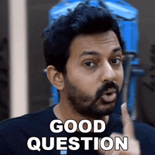 Good Question Faisal Khan GIF - Good Question Faisal Khan Nice Question GIFs