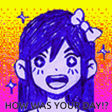 Omori Day GIF - Omori Day How Was Your Day GIFs
